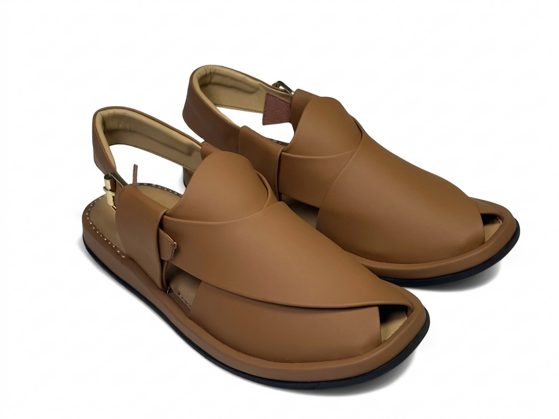 Light Mustard Ring Sole Handmade Chappal